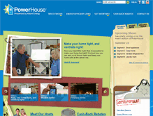 Tablet Screenshot of powerhousetv.com